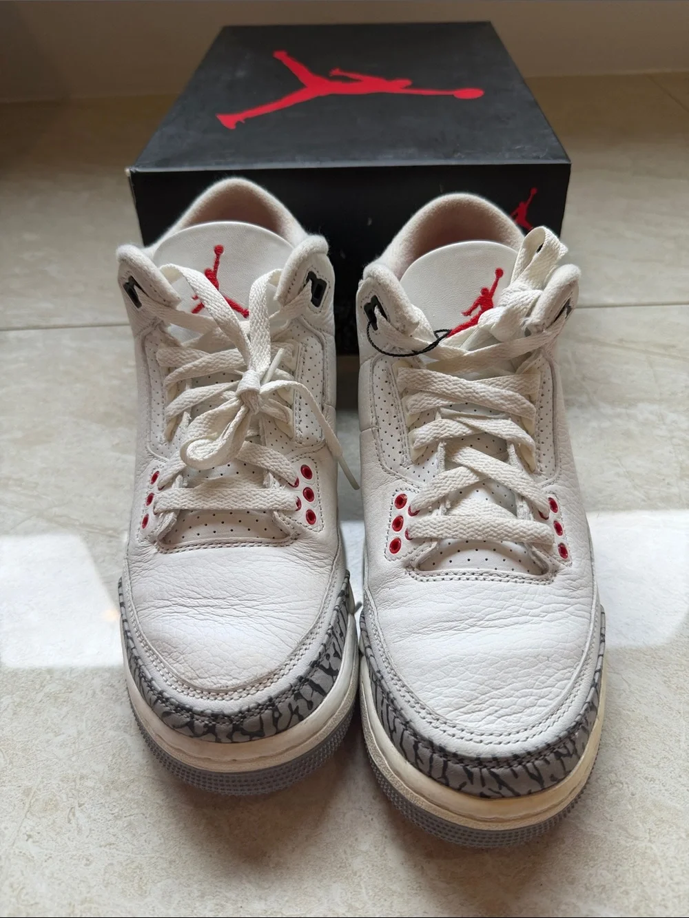 Jordan Men’s Sneakers White/Black/Cement